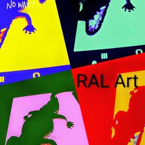 Art, multi panel collage
